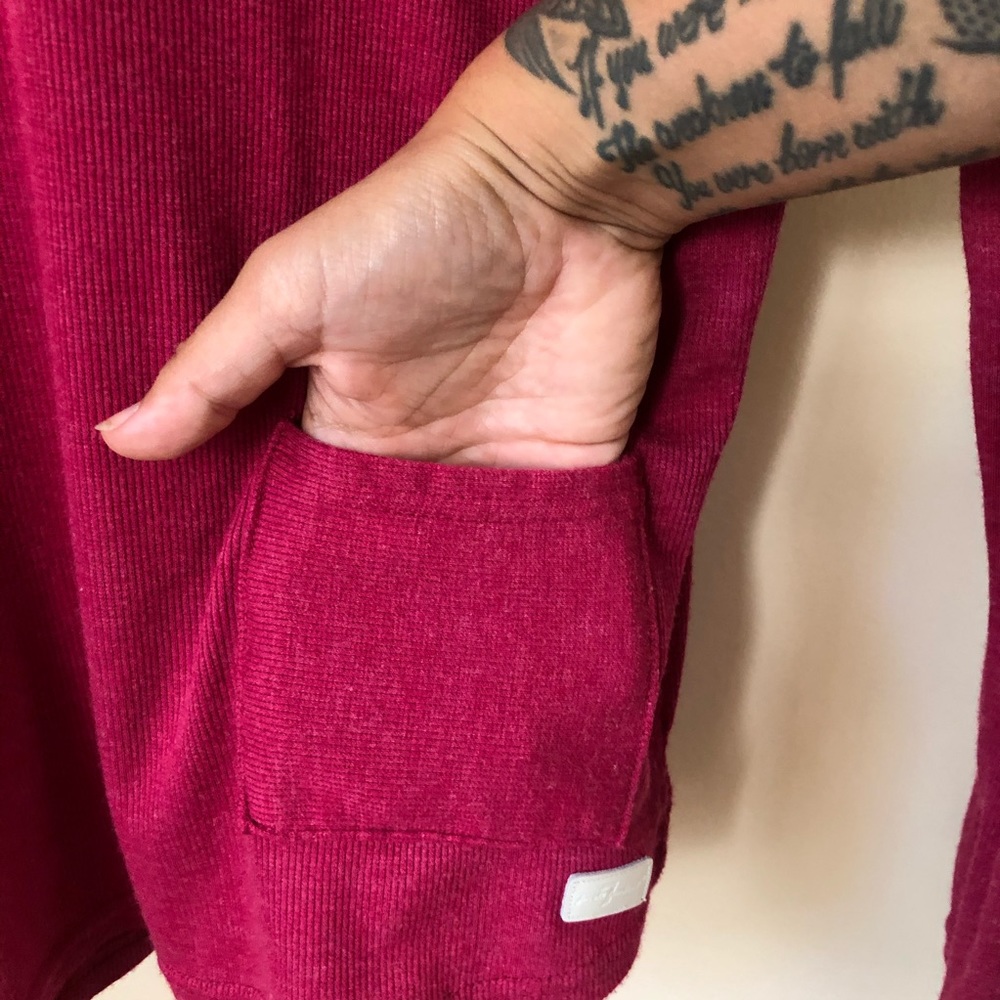 7 For All Mankind | Long Sleeve Light Knit Top - Picture 6 of 7